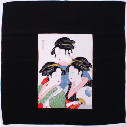 japanese furoshiki geishas - 3 ladies