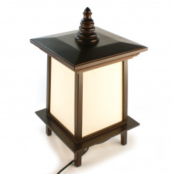 Lampe de table japonaise PUGGI 1 noire
