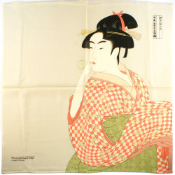 beige japanese furoshiki geisha - Vidro