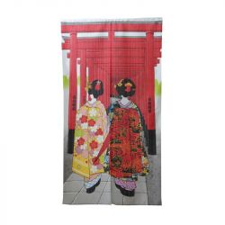 Japanese Noren polyester curtain, GEISHA TORI