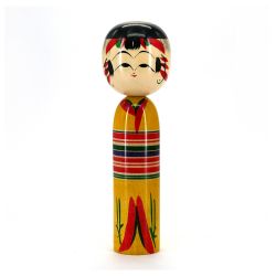 Japanese wooden Kokeshi doll - YAJIRO