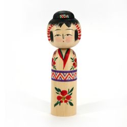 Japanese wooden Kokeshi doll - MAGE