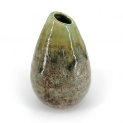 Vase soliflore japonais, vert - TEKUSUCHA