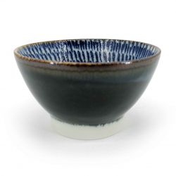 Japanese ceramic rice bowl - UZU