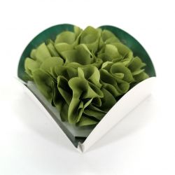 Paper flower containing 8 incense cones with holder - FLORAL WORLD JASMINE - Jasmine